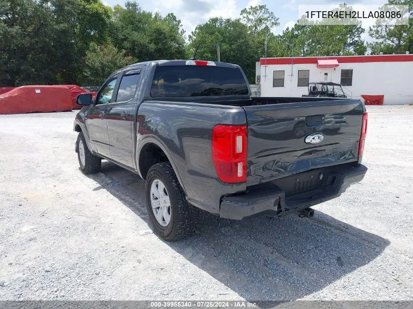 1FTER4EH2LLA08086 2020 Ford Ranger Xlt