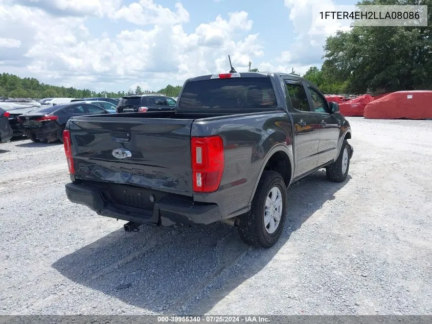 1FTER4EH2LLA08086 2020 Ford Ranger Xlt