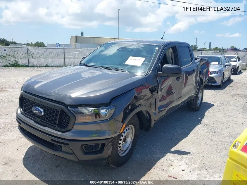 2020 Ford Ranger Xl VIN: 1FTER4EH1LLA32704 Lot: 40100394