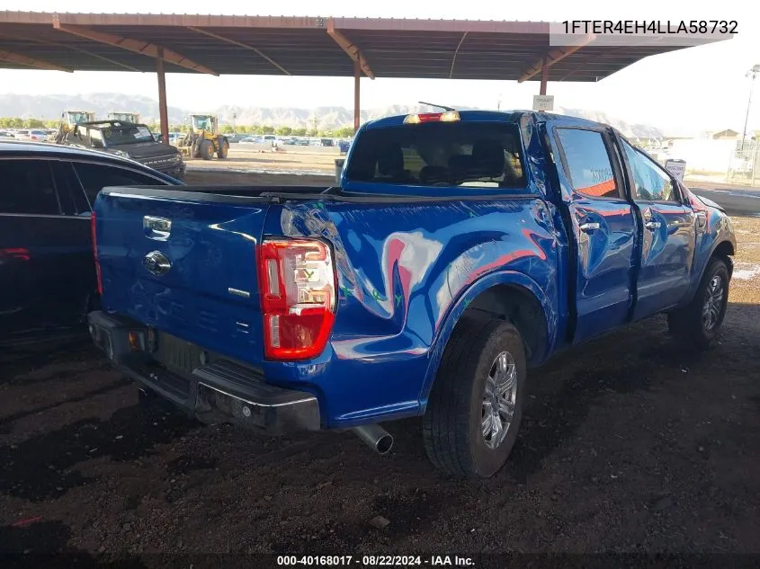 1FTER4EH4LLA58732 2020 Ford Ranger Xlt