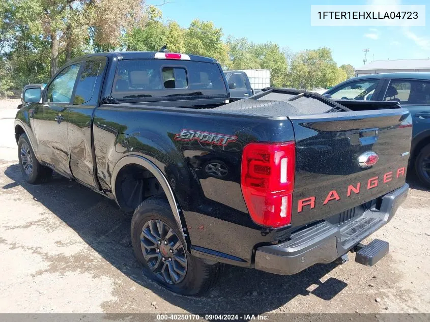 2020 Ford Ranger Lariat VIN: 1FTER1EHXLLA04723 Lot: 40250170