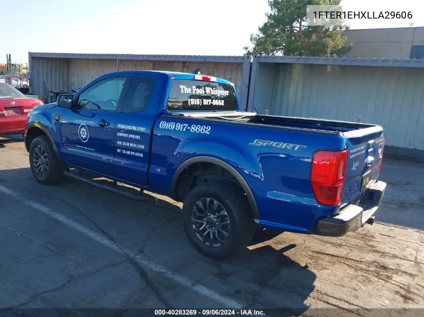 2020 Ford Ranger Xlt VIN: 1FTER1EHXLLA29606 Lot: 40283269