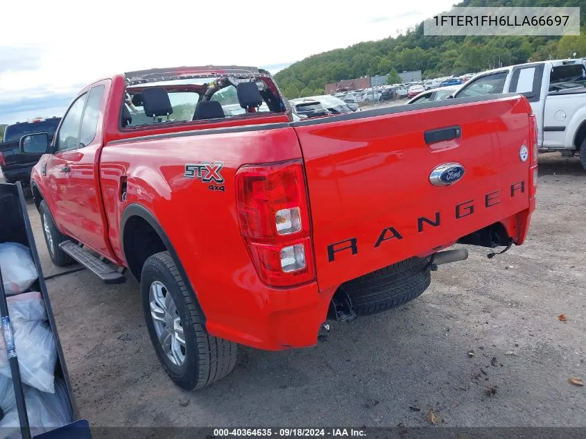 2020 Ford Ranger Xl/Xlt/Lariat VIN: 1FTER1FH6LLA66697 Lot: 40364635