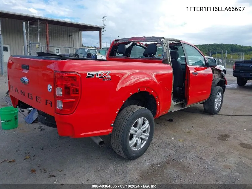 2020 Ford Ranger Xl/Xlt/Lariat VIN: 1FTER1FH6LLA66697 Lot: 40364635