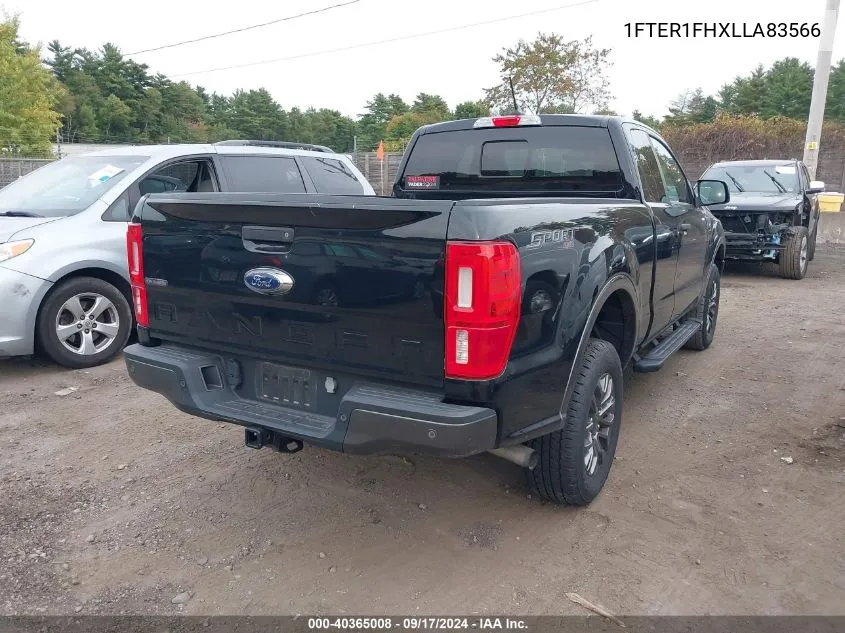 2020 Ford Ranger Xlt VIN: 1FTER1FHXLLA83566 Lot: 40365008