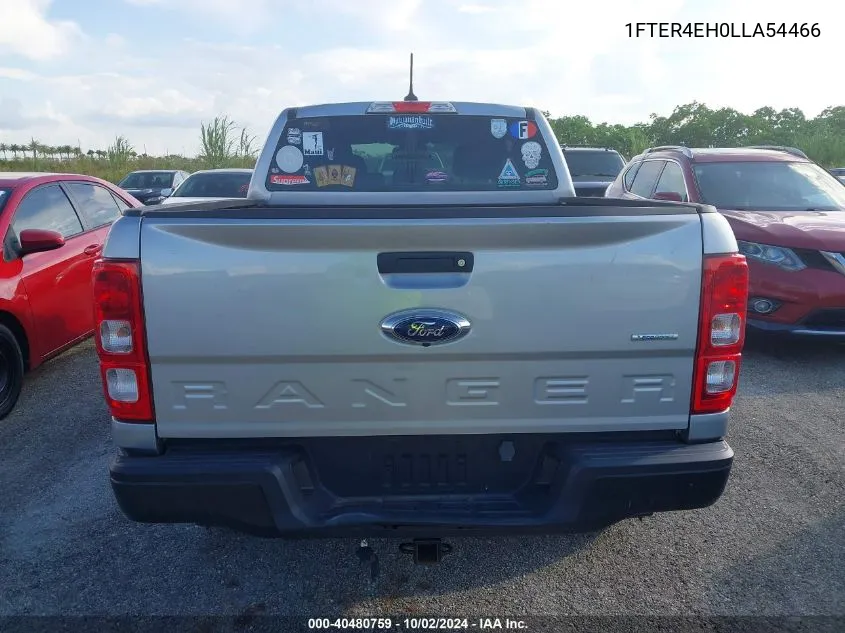 2020 Ford Ranger Xl VIN: 1FTER4EH0LLA54466 Lot: 40480759