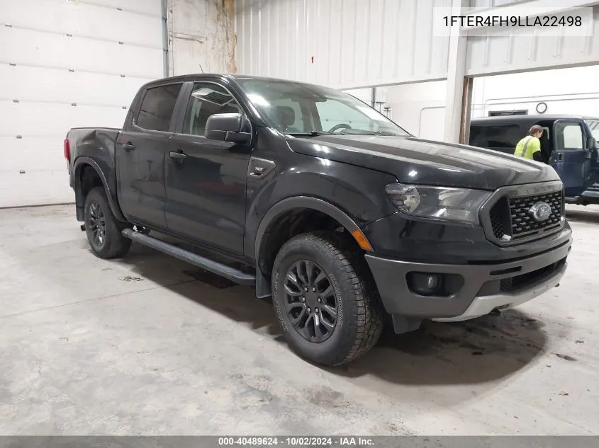 2020 Ford Ranger Xlt VIN: 1FTER4FH9LLA22498 Lot: 40489624