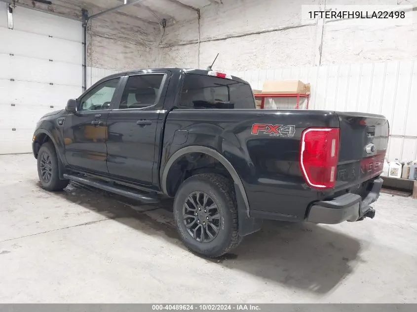 2020 Ford Ranger Xlt VIN: 1FTER4FH9LLA22498 Lot: 40489624