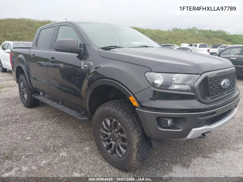 2020 Ford Ranger Xl/Xlt/Lariat VIN: 1FTER4FHXLLA97789 Lot: 40504428