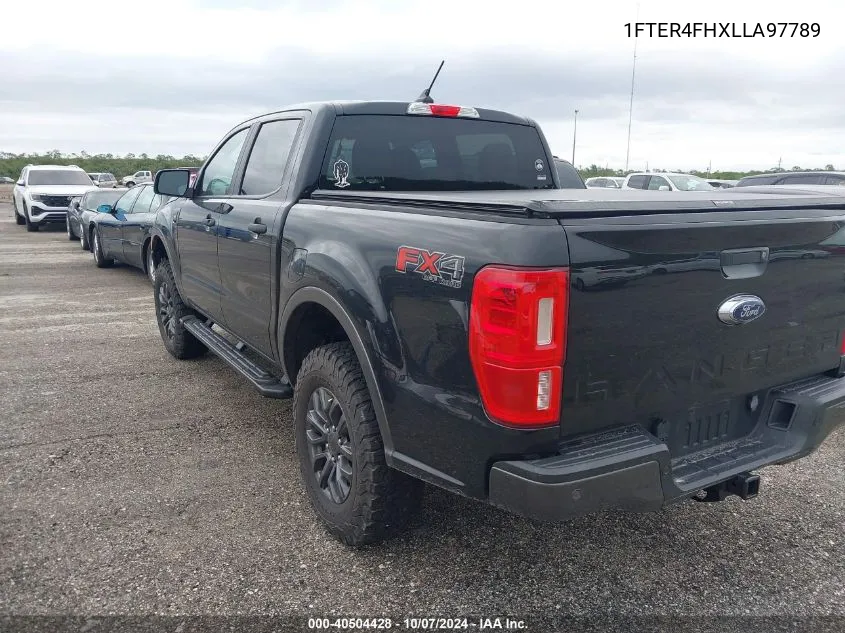 2020 Ford Ranger Xl/Xlt/Lariat VIN: 1FTER4FHXLLA97789 Lot: 40504428