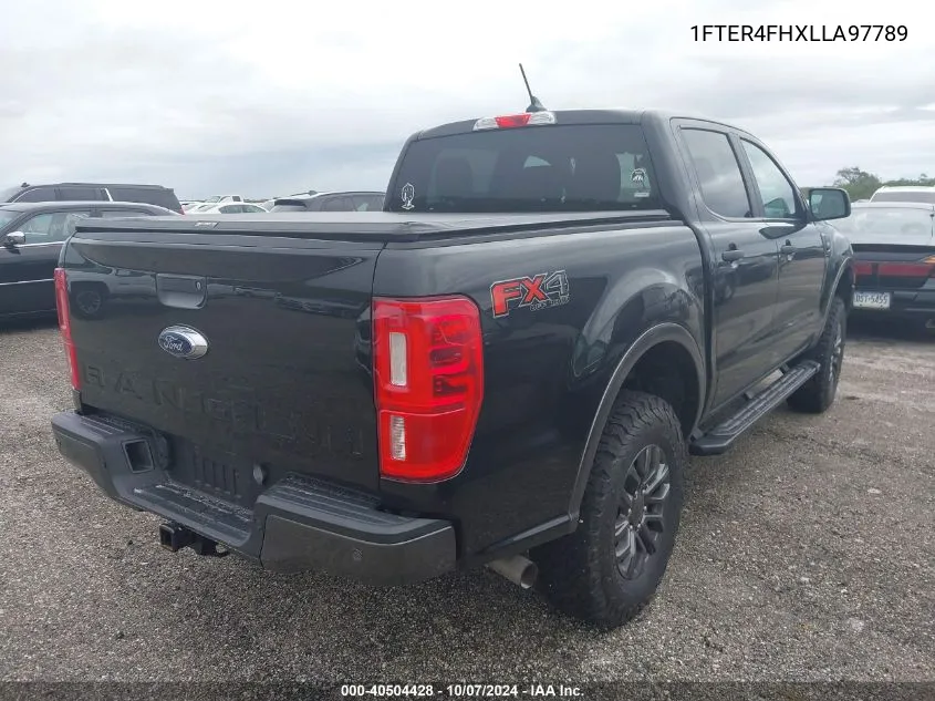 2020 Ford Ranger Xl/Xlt/Lariat VIN: 1FTER4FHXLLA97789 Lot: 40504428