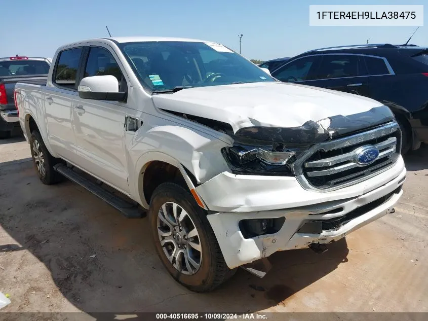 2020 Ford Ranger Lariat VIN: 1FTER4EH9LLA38475 Lot: 40516695