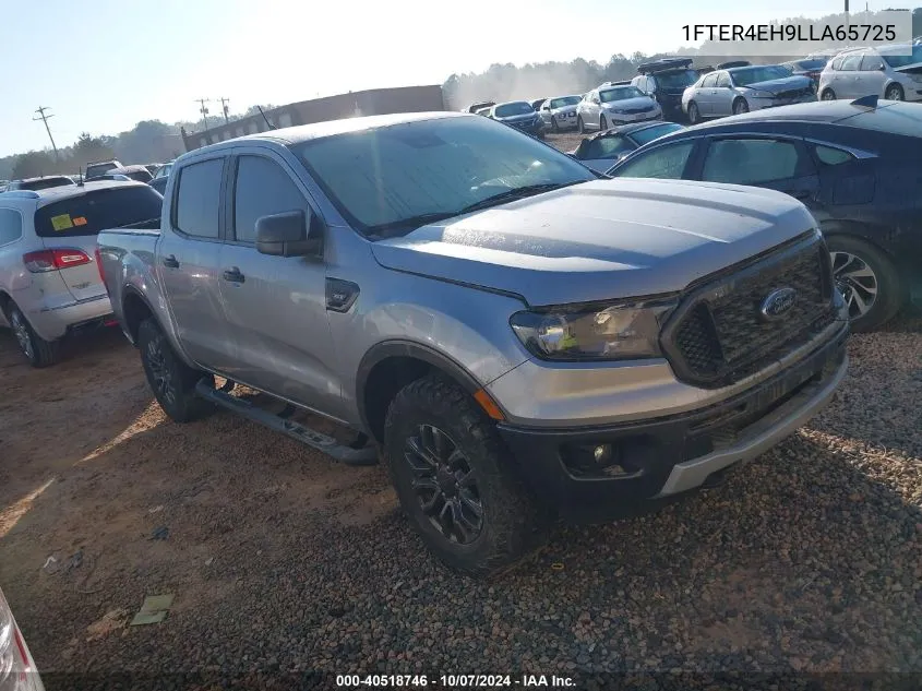 2020 Ford Ranger Xlt VIN: 1FTER4EH9LLA65725 Lot: 40518746