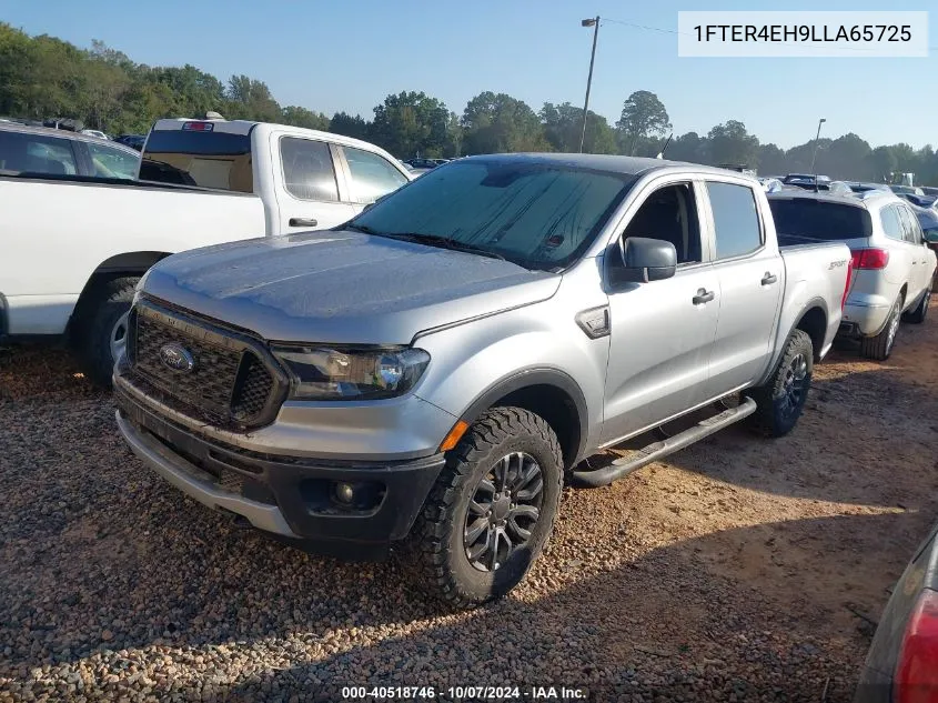 2020 Ford Ranger Xlt VIN: 1FTER4EH9LLA65725 Lot: 40518746