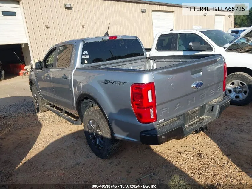 2020 Ford Ranger Xlt VIN: 1FTER4EH9LLA65725 Lot: 40518746