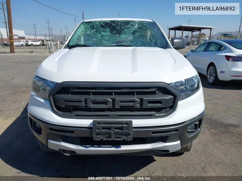 2020 Ford Ranger Xlt VIN: 1FTER4FH9LLA96892 Lot: 40577281