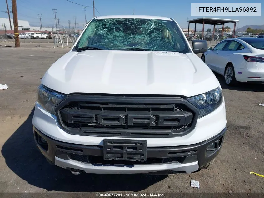 2020 Ford Ranger Xlt VIN: 1FTER4FH9LLA96892 Lot: 40577281