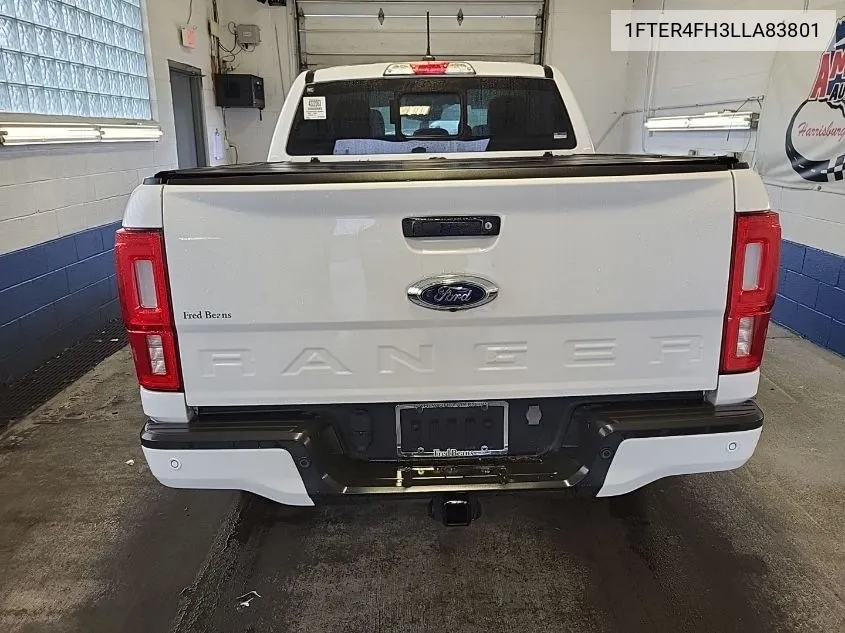 2020 Ford Ranger Xlt VIN: 1FTER4FH3LLA83801 Lot: 40599713