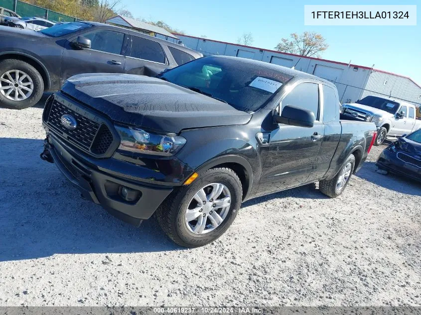 2020 Ford Ranger Xl VIN: 1FTER1EH3LLA01324 Lot: 40619237