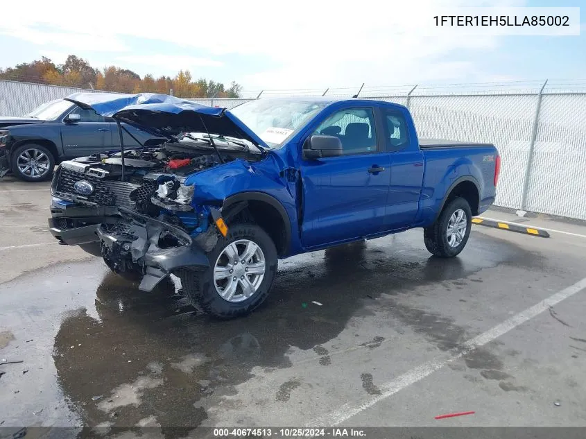 2020 Ford Ranger Xl VIN: 1FTER1EH5LLA85002 Lot: 40674513