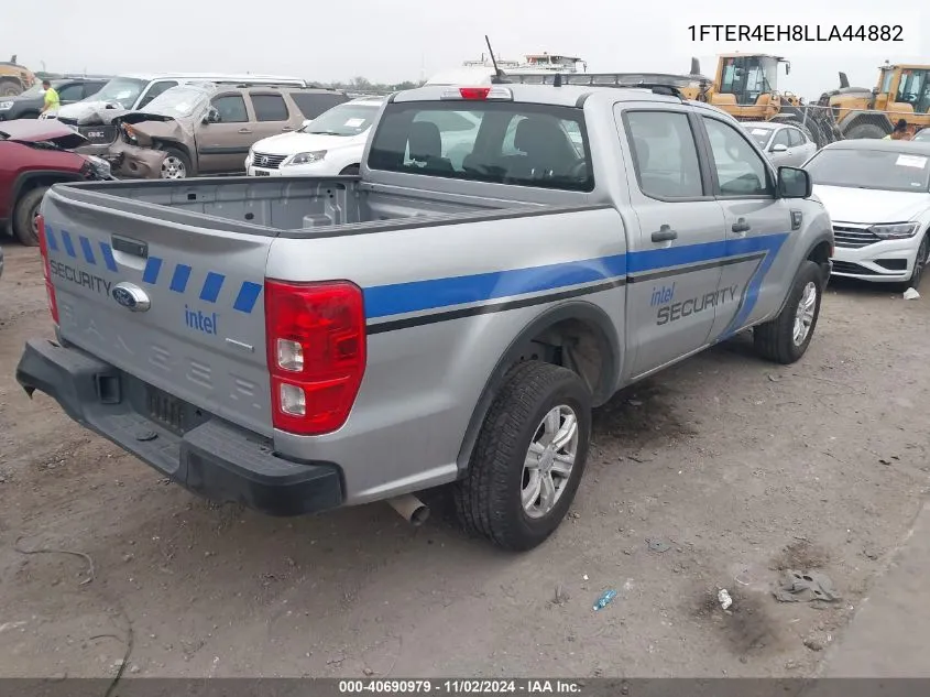 2020 Ford Ranger Xl VIN: 1FTER4EH8LLA44882 Lot: 40690979