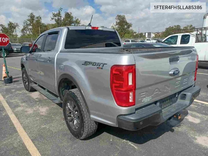 2020 Ford Ranger Xl/Xlt/Lariat VIN: 1FTER4FH5LLA85386 Lot: 40727728