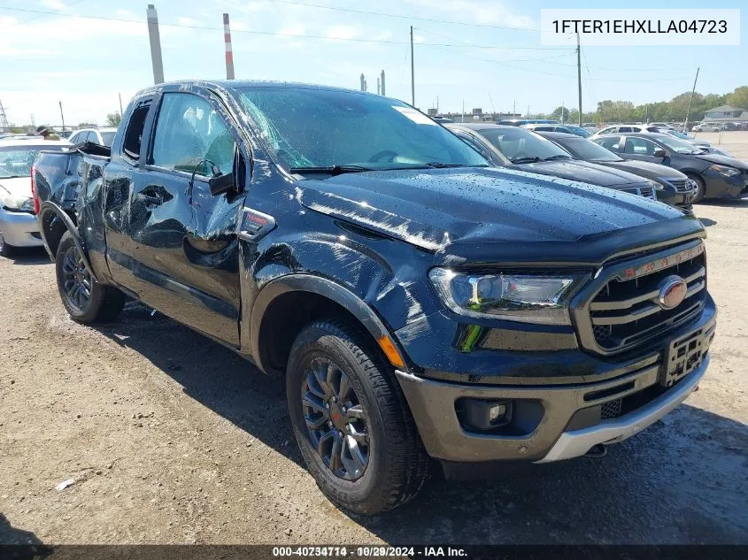 2020 Ford Ranger Lariat VIN: 1FTER1EHXLLA04723 Lot: 40734714