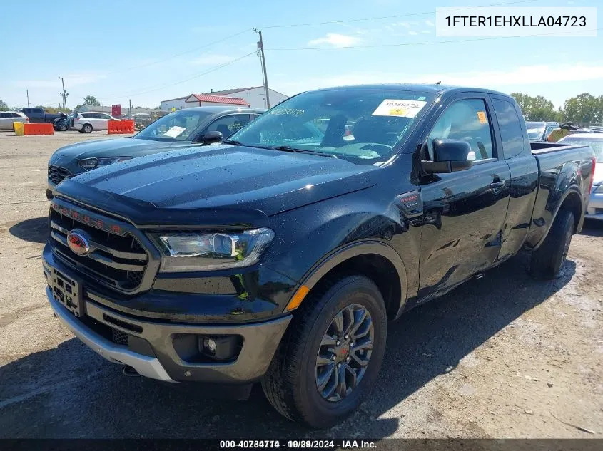 2020 Ford Ranger Lariat VIN: 1FTER1EHXLLA04723 Lot: 40734714