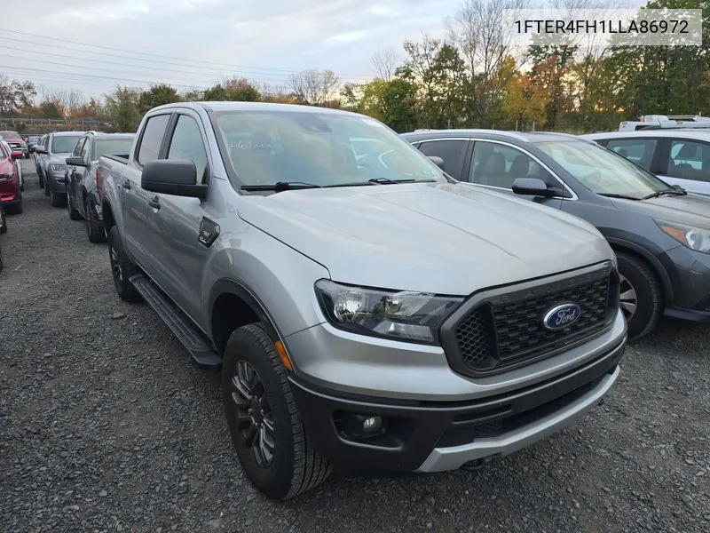 2020 Ford Ranger Xlt VIN: 1FTER4FH1LLA86972 Lot: 40750157