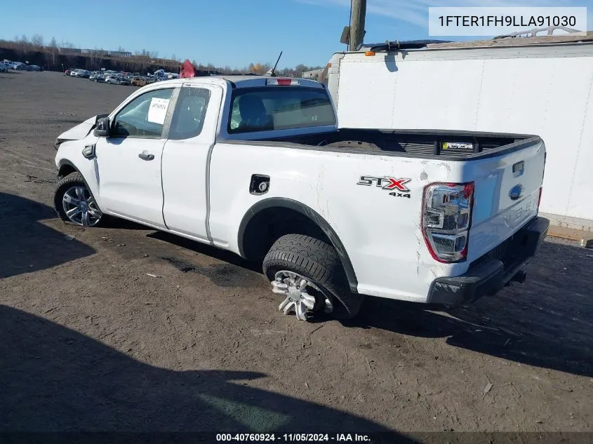 2020 Ford Ranger Xl VIN: 1FTER1FH9LLA91030 Lot: 40760924