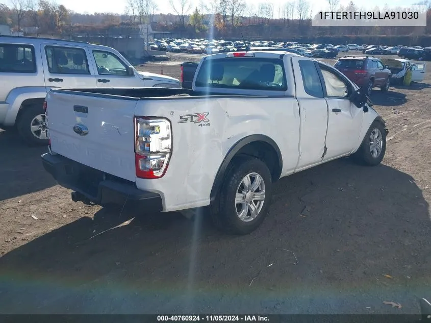 2020 Ford Ranger Xl VIN: 1FTER1FH9LLA91030 Lot: 40760924