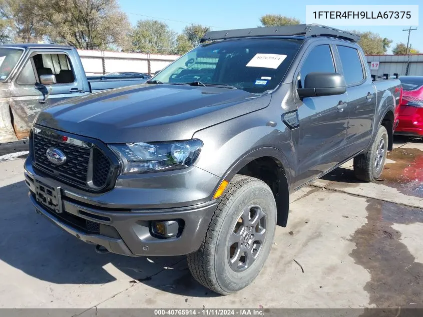 2020 Ford Ranger Xlt VIN: 1FTER4FH9LLA67375 Lot: 40765914