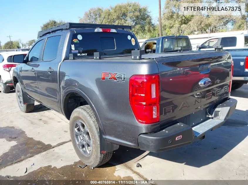 2020 Ford Ranger Xlt VIN: 1FTER4FH9LLA67375 Lot: 40765914