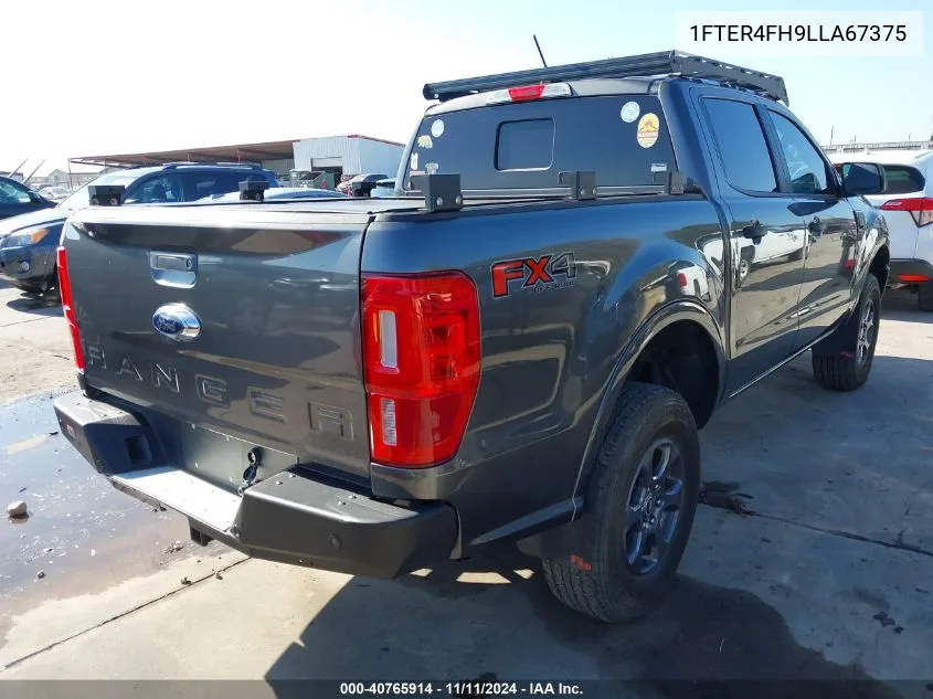 2020 Ford Ranger Xlt VIN: 1FTER4FH9LLA67375 Lot: 40765914