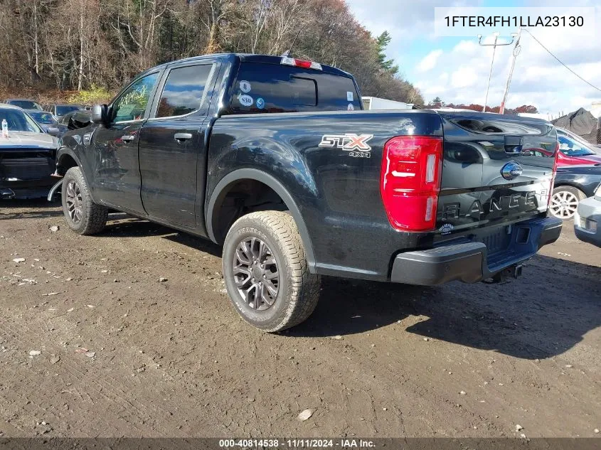 2020 Ford Ranger Xl VIN: 1FTER4FH1LLA23130 Lot: 40814538