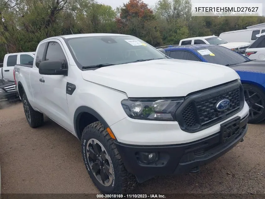 2021 Ford Ranger Xl VIN: 1FTER1EH5MLD27627 Lot: 38018169