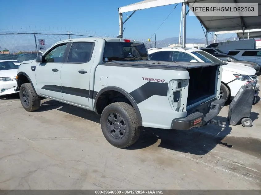 2021 Ford Ranger Xlt VIN: 1FTER4FH5MLD82563 Lot: 39646589