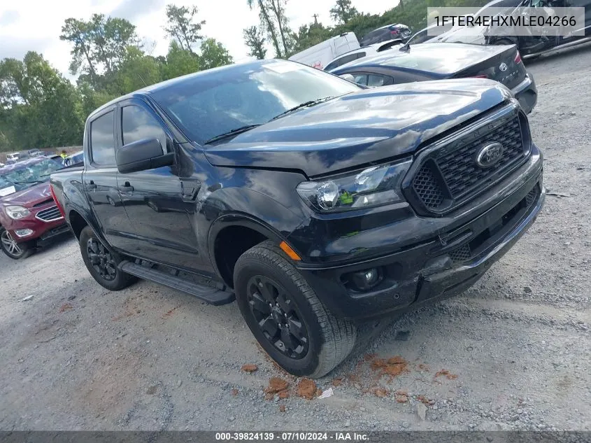 2021 Ford Ranger Xlt VIN: 1FTER4EHXMLE04266 Lot: 39824139