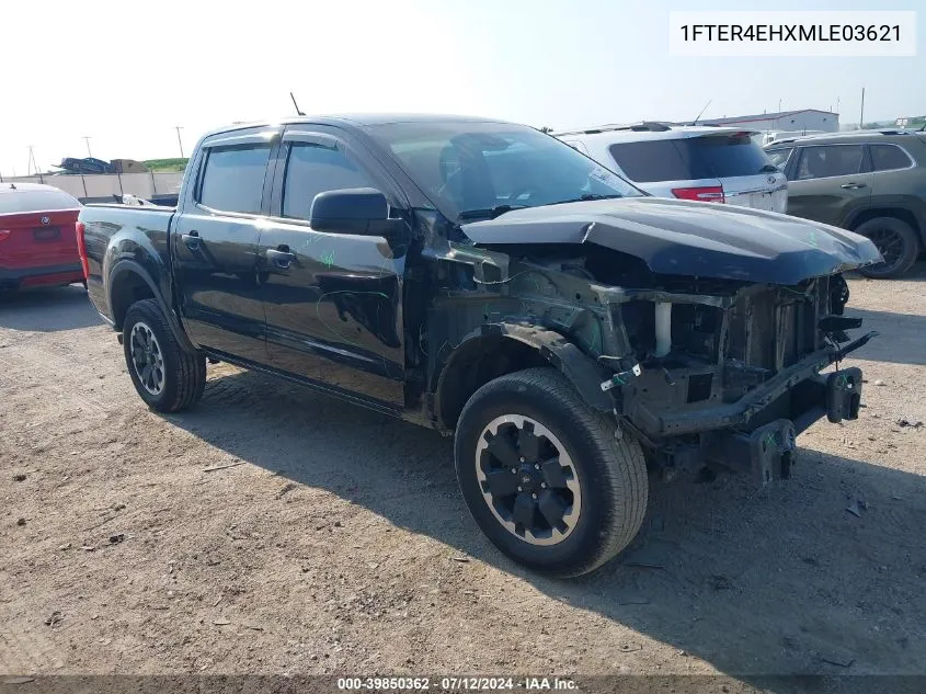 2021 Ford Ranger Xl VIN: 1FTER4EHXMLE03621 Lot: 39850362