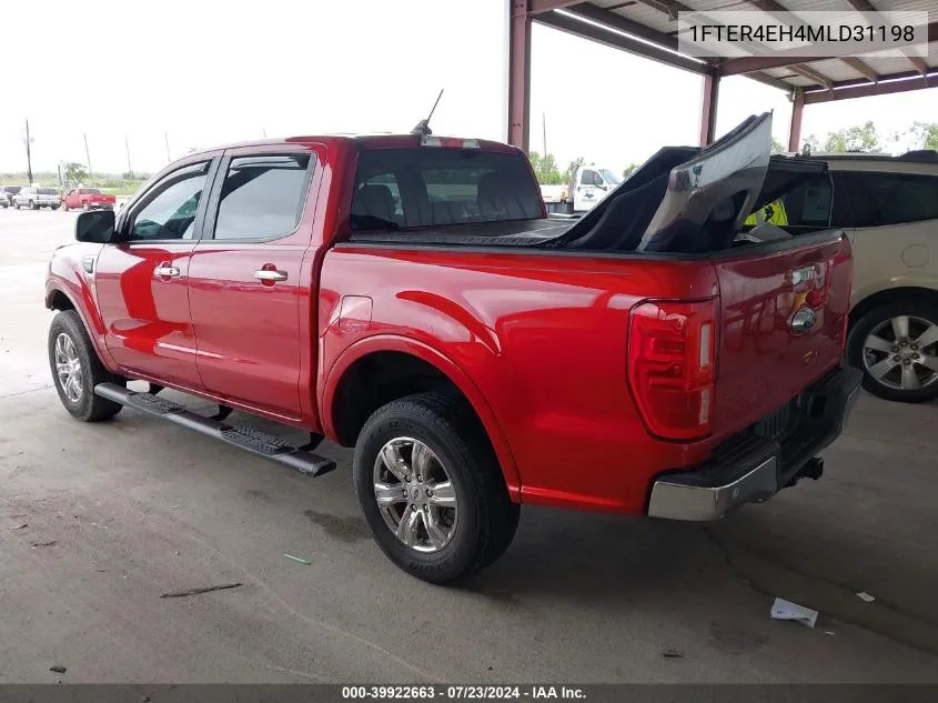 2021 Ford Ranger Xlt VIN: 1FTER4EH4MLD31198 Lot: 39922663