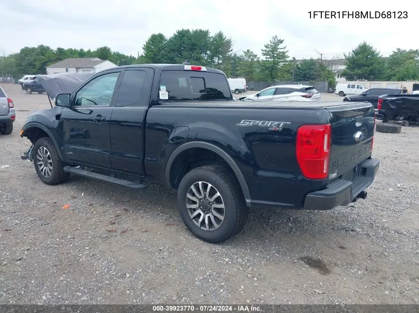 1FTER1FH8MLD68123 2021 Ford Ranger Lariat