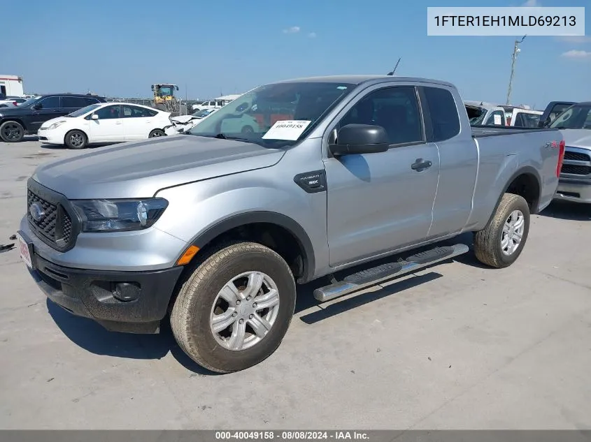 2021 Ford Ranger Xl VIN: 1FTER1EH1MLD69213 Lot: 40049158