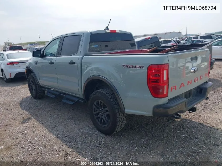 2021 Ford Ranger Xlt VIN: 1FTER4FH9MLD68794 Lot: 40145263