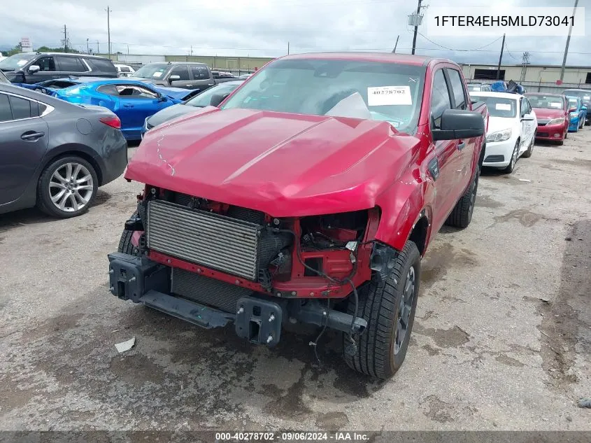 2021 Ford Ranger Xl VIN: 1FTER4EH5MLD73041 Lot: 40278702