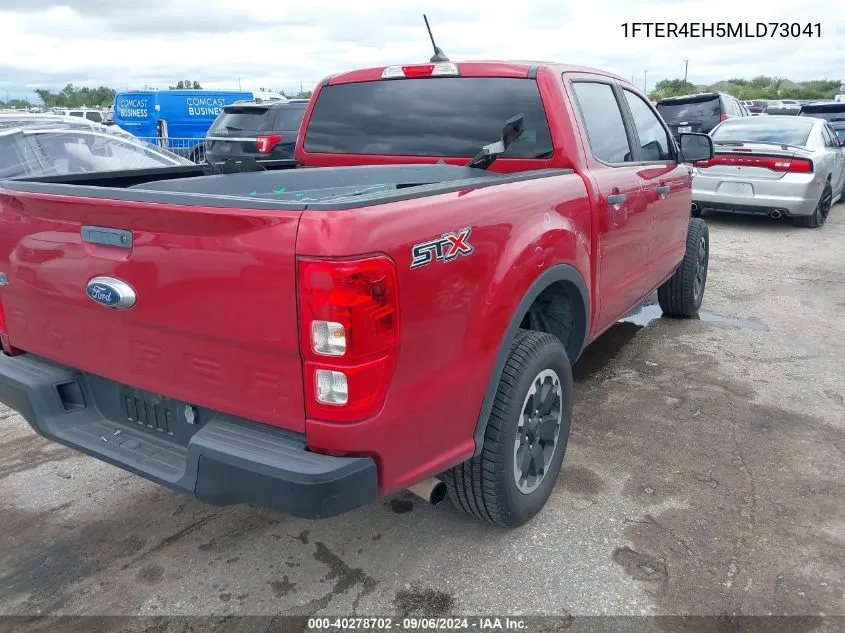 2021 Ford Ranger Xl VIN: 1FTER4EH5MLD73041 Lot: 40278702