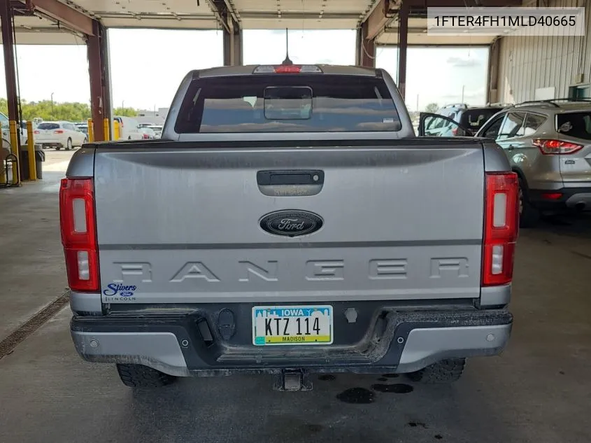 2021 Ford Ranger Xl/Xlt/Lariat VIN: 1FTER4FH1MLD40665 Lot: 40408813