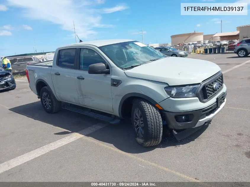 2021 Ford Ranger Xlt VIN: 1FTER4FH4MLD39137 Lot: 40431730