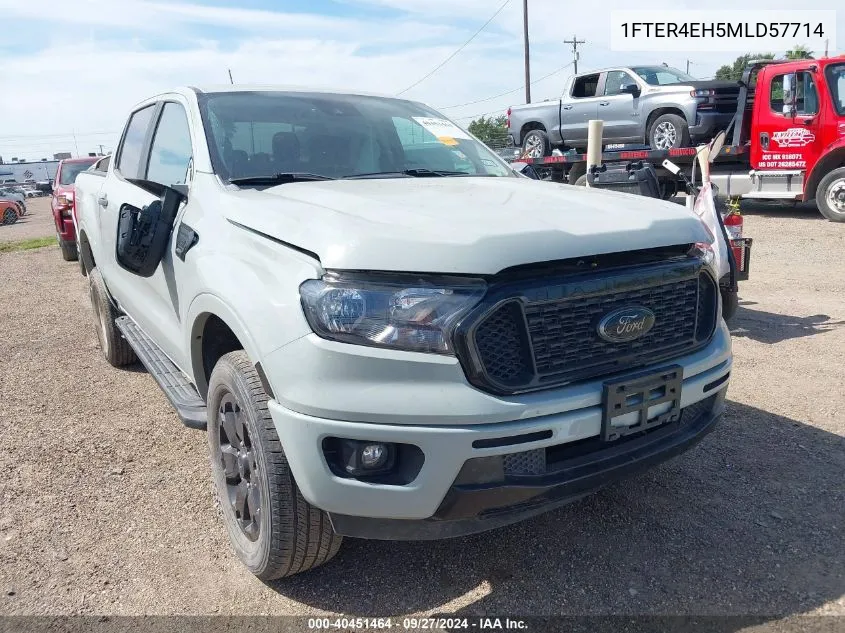 2021 Ford Ranger Xlt VIN: 1FTER4EH5MLD57714 Lot: 40451464