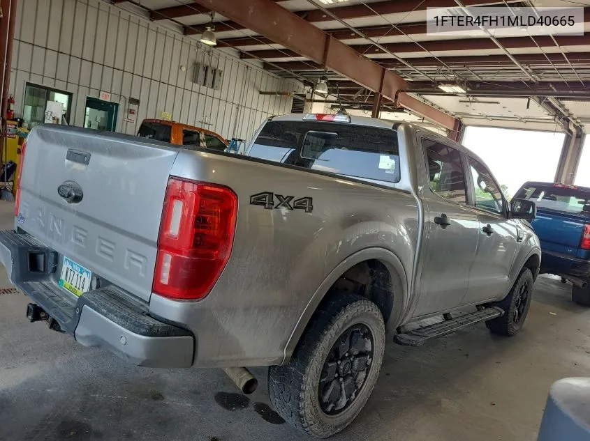 2021 Ford Ranger Xlt VIN: 1FTER4FH1MLD40665 Lot: 40454147