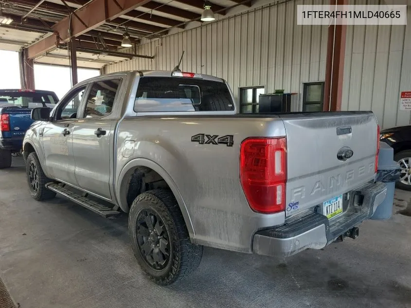 2021 Ford Ranger Xlt VIN: 1FTER4FH1MLD40665 Lot: 40454147